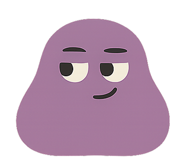 Purple character